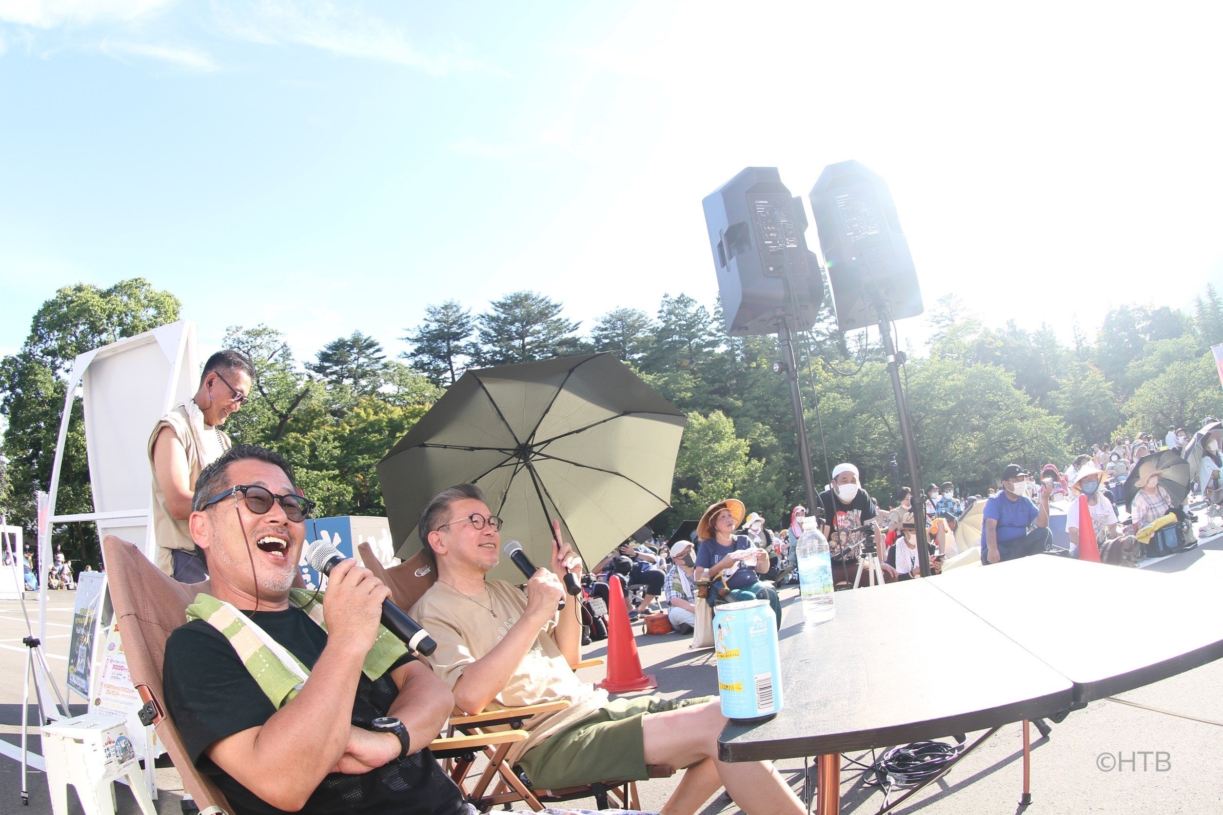 晴天のもとで無事実施！