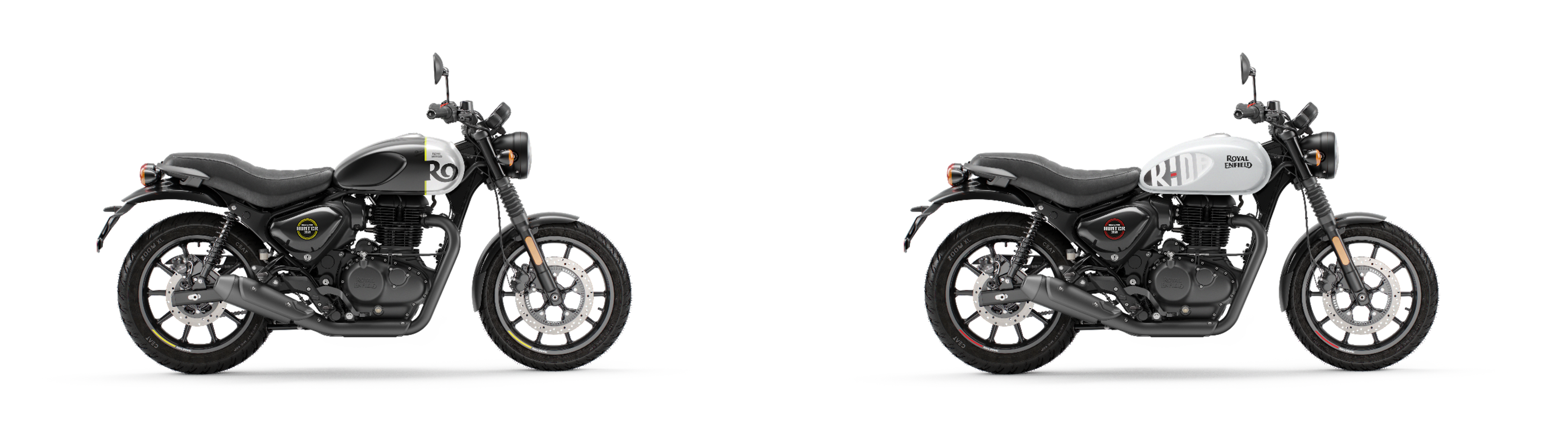 左からRebel Black、Dapper White