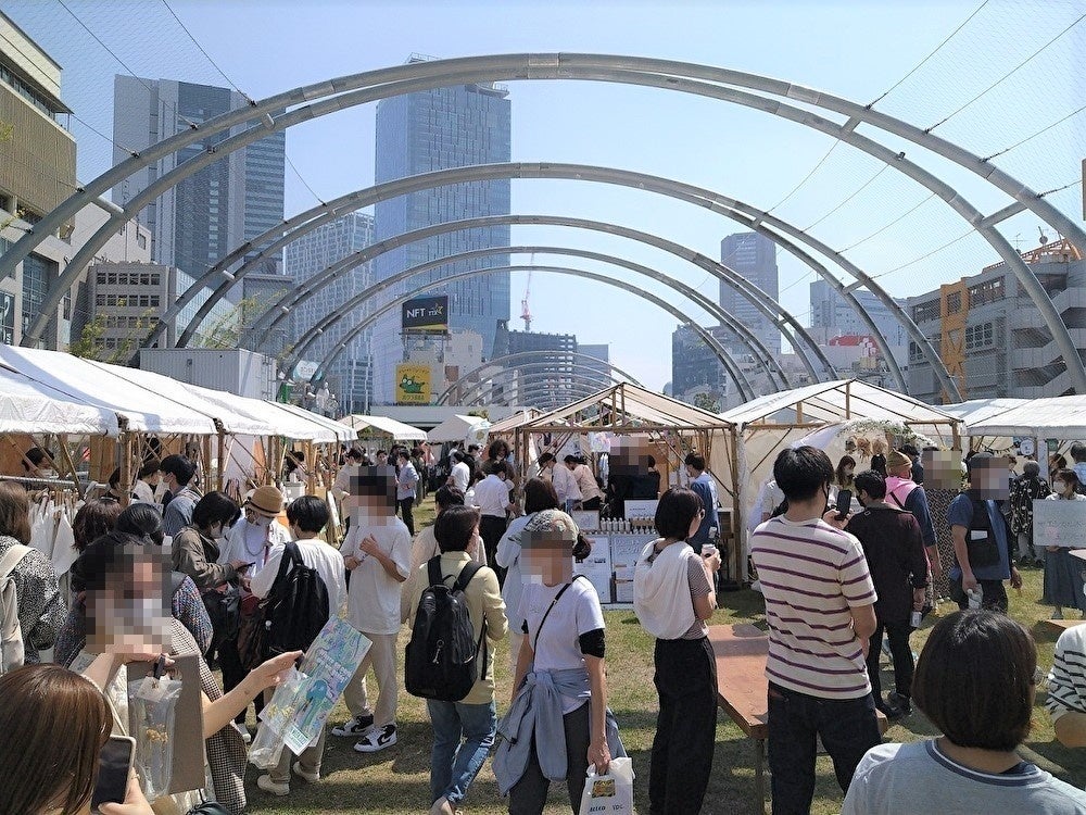 アースデイ東京会場の様子