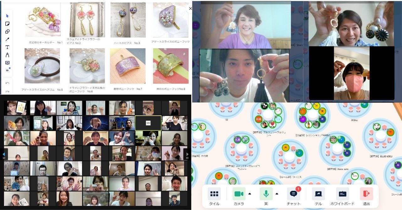 クラフトメイドマルシェの様子