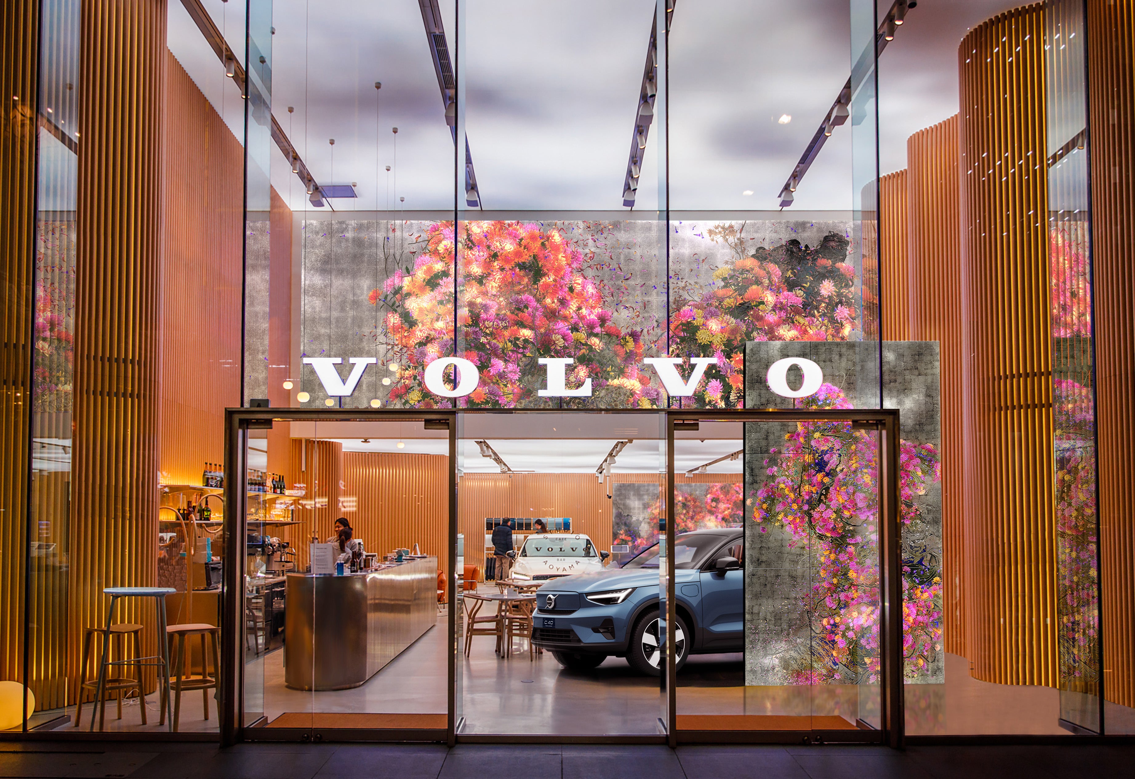 チームラボ《永遠の今の中で連続する生と死》© チームラボ