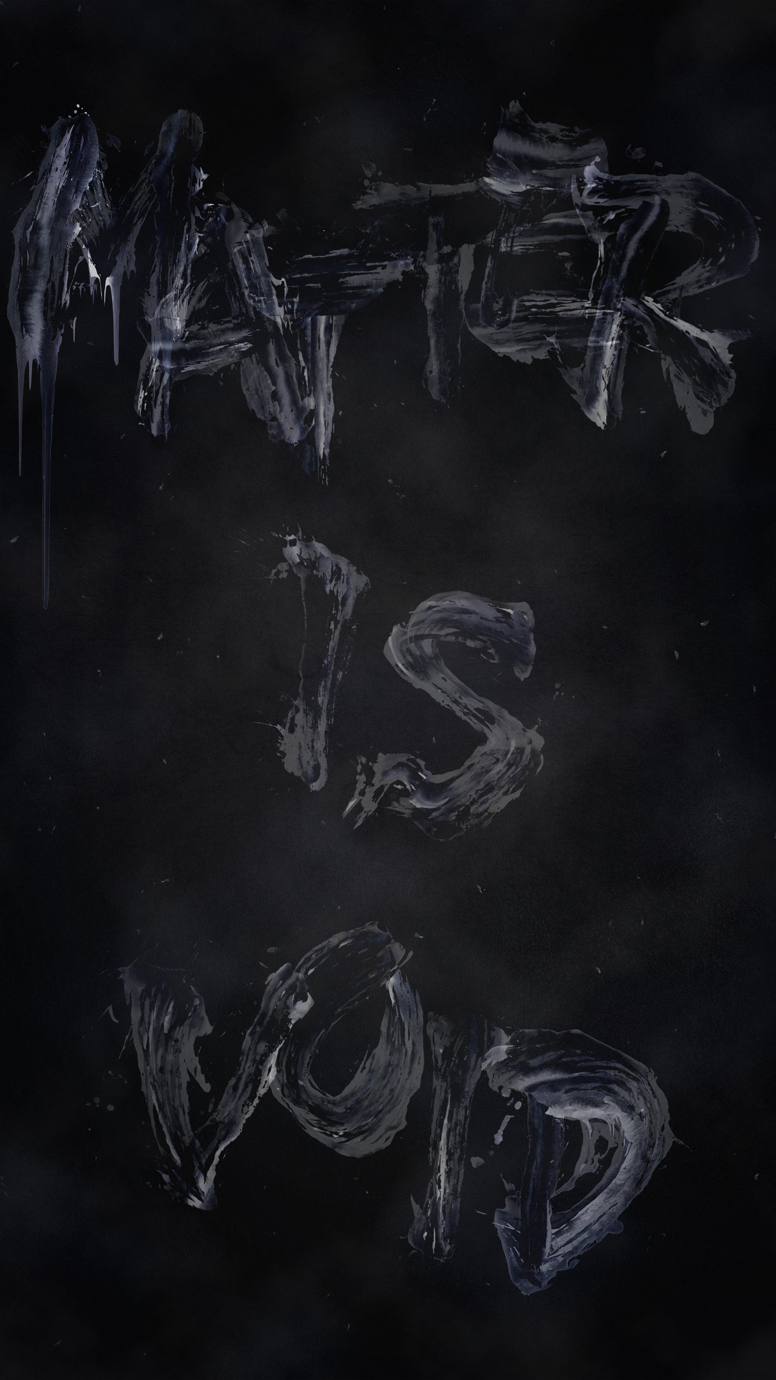 チームラボ《Matter is Void - Black in Black》© チームラボ