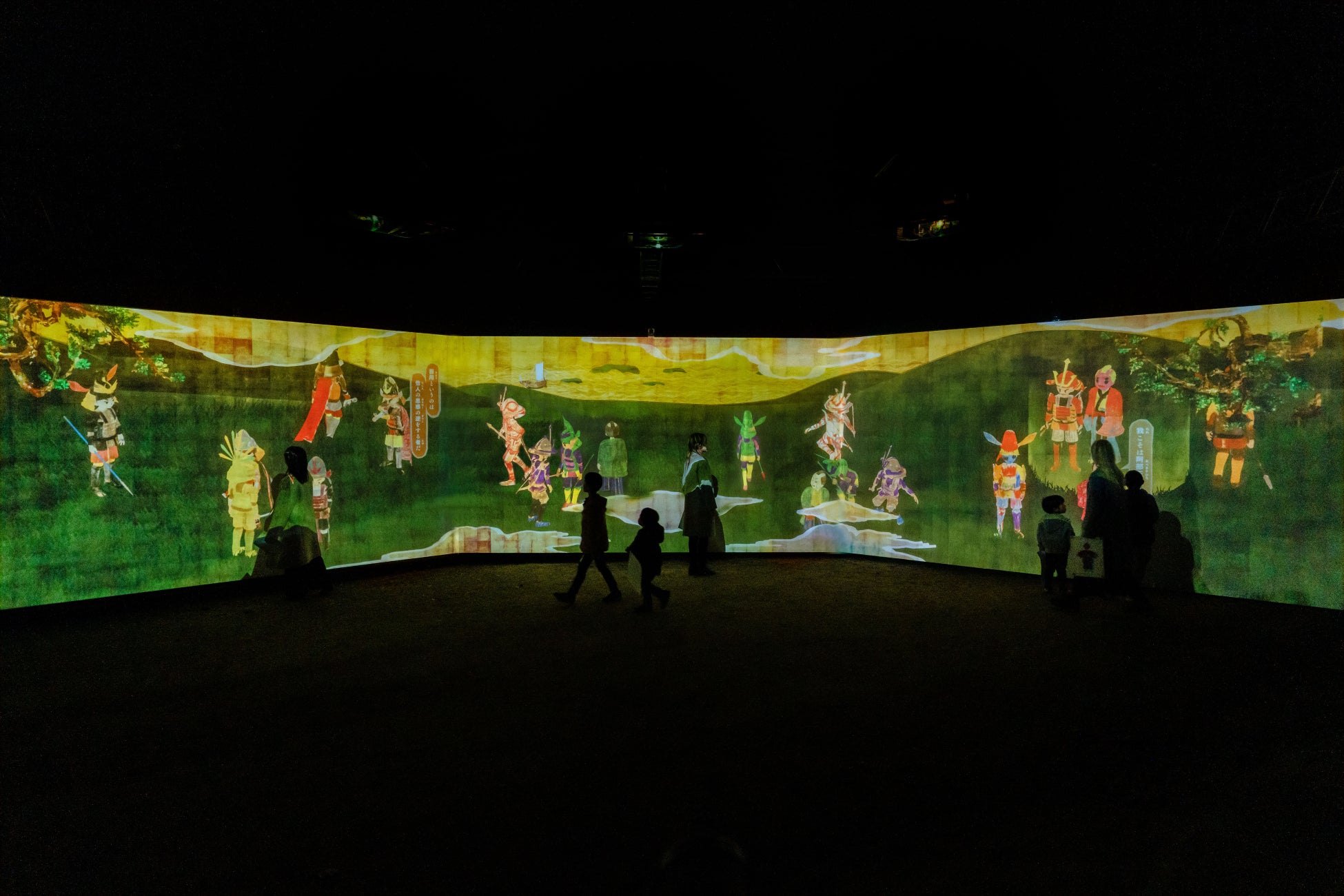 チームラボ《お絵かき武将》©チームラボ