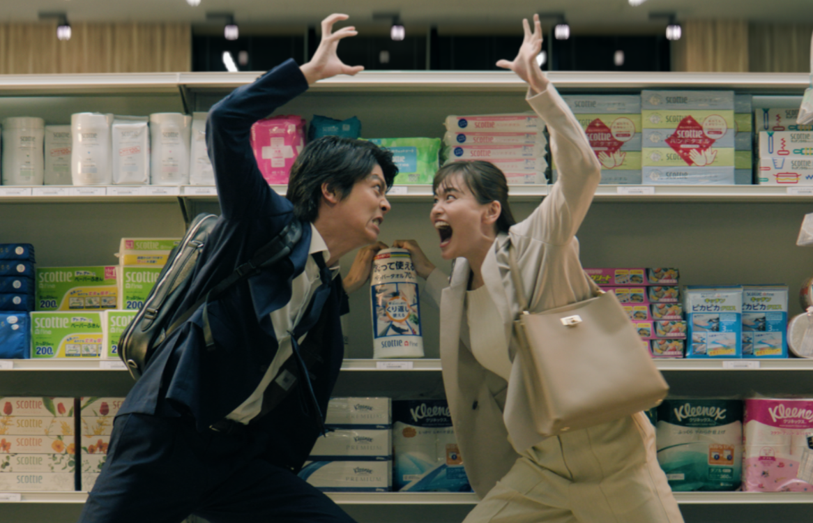 スコッティ ファイン 洗って使えるペーパータオル」の新CMを9月1日