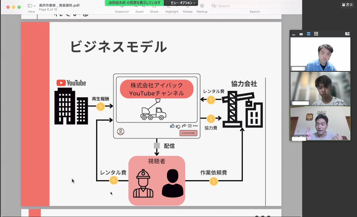 フィードバック面談の様子2