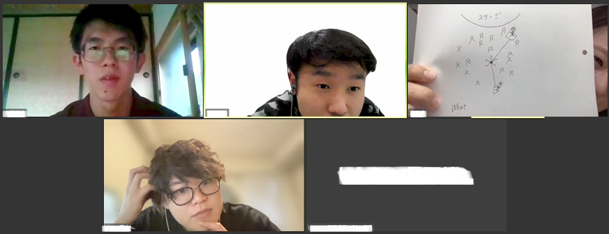 フィードバック面談の様子１