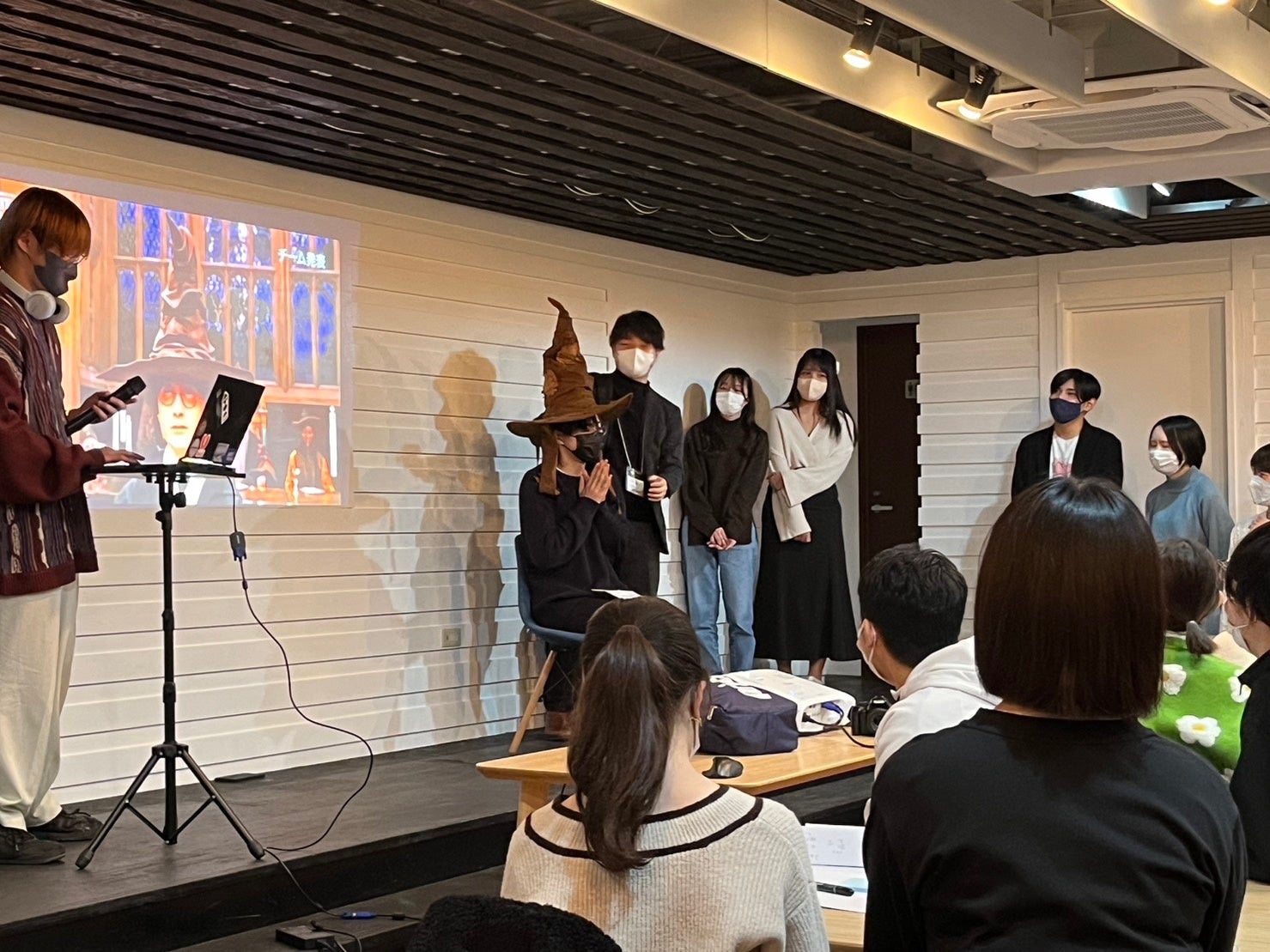 チーム発表の様子