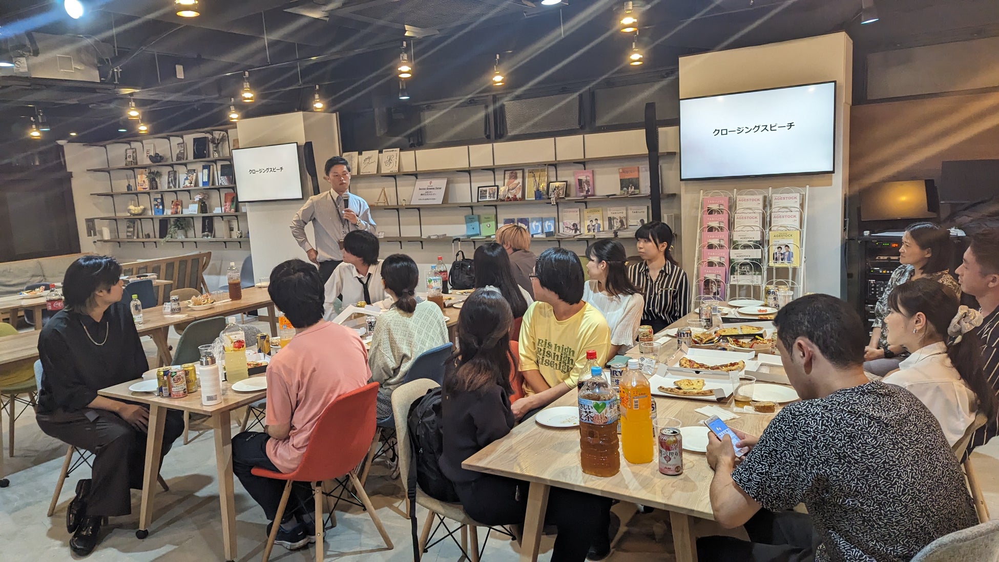 クロージングスピーチの様子①