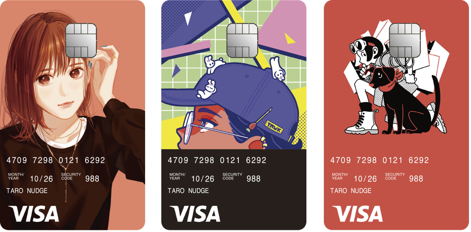 左から：急行2号さん・ともわかさん・ハチナナさん