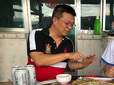 農園主の曾(ソウ)氏