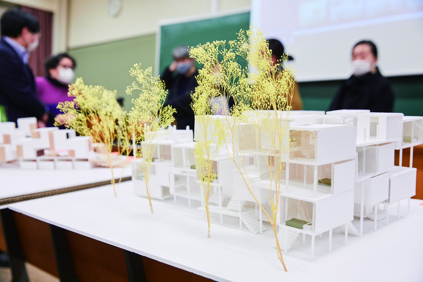 建築設計の授業の様