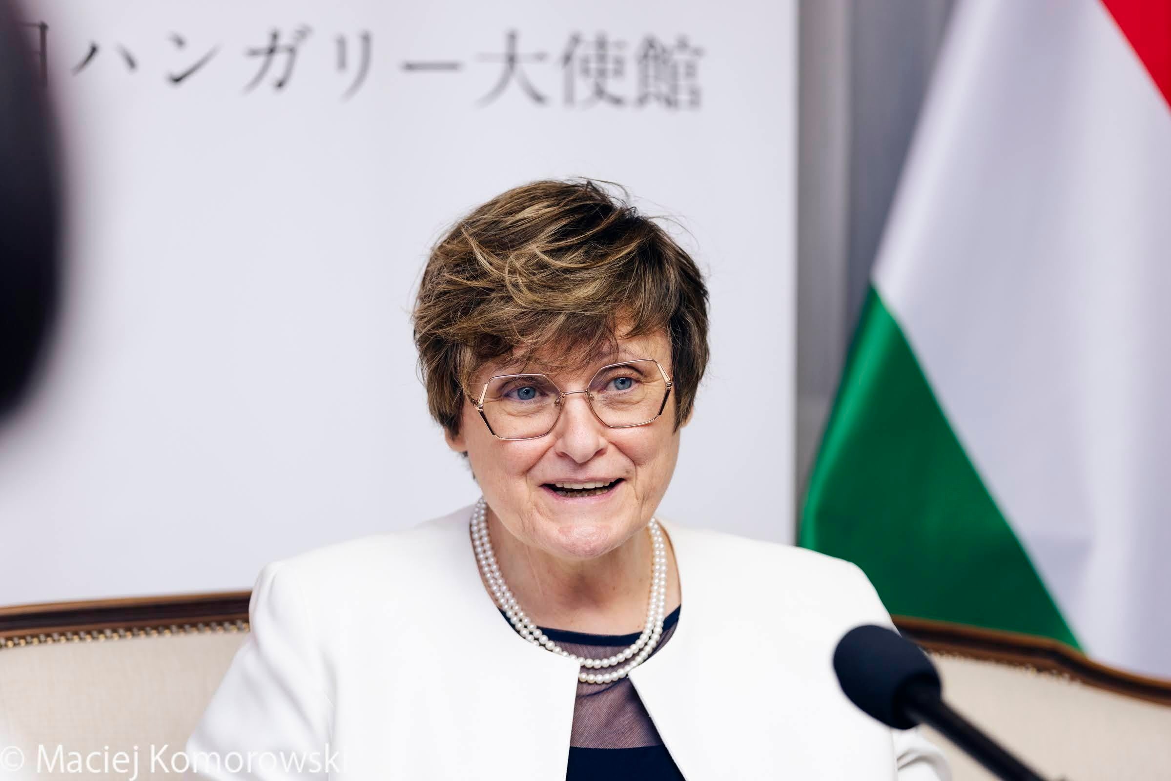 カリコー・カタリン博士（写真提供：ハンガリー大使館）