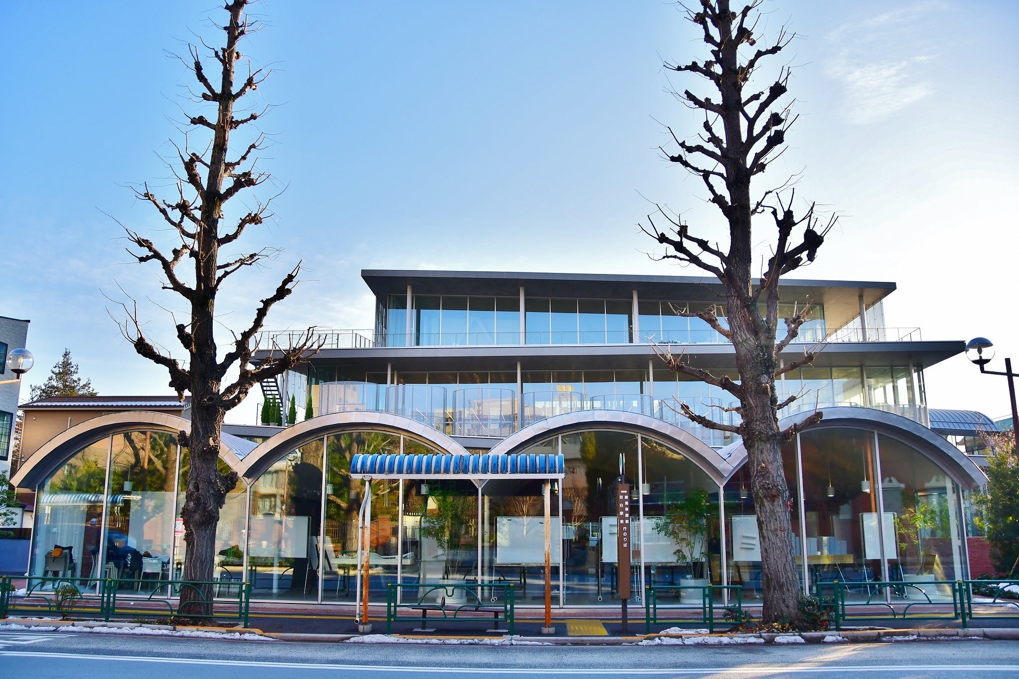 展示会場となる日本女子大学の青蘭館
