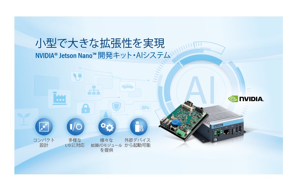 NVIDIA Jetson Nano 2GB 開発キット NVIDIA® Jetson Nano™開発キットの販売を開始 | アドバンテック