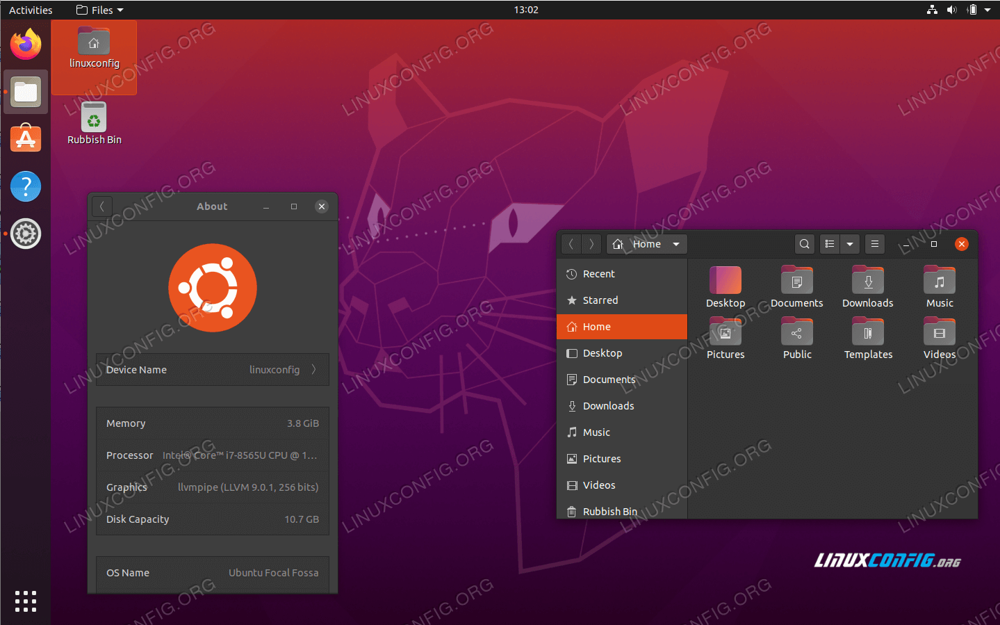 Ubuntu デスクトップイメージ