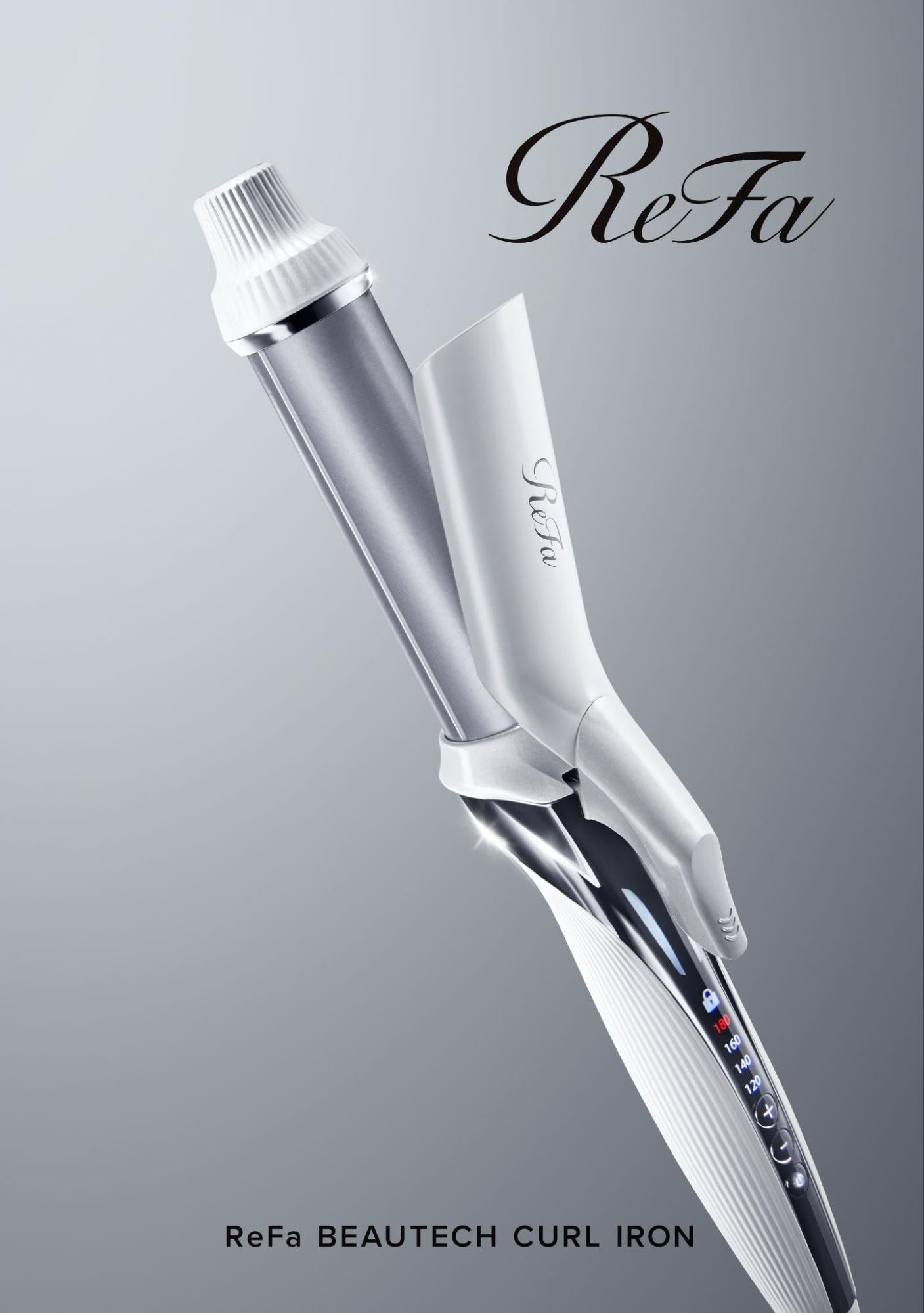 【 Refa 】 コテ ヘアアイロン 26mm リファビューテック カールアイロン(コテ) | ReFa公式通販～ヘア