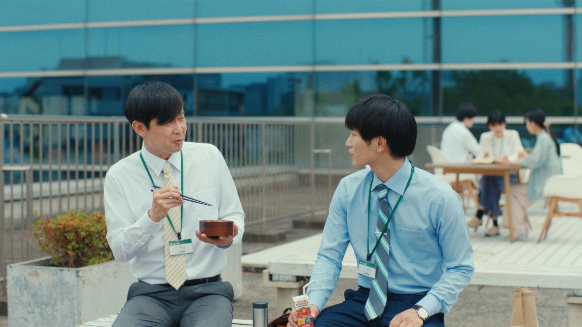 4　山田さん「よかったらなんですけど、トマトの収穫手伝いに来ませんか？」