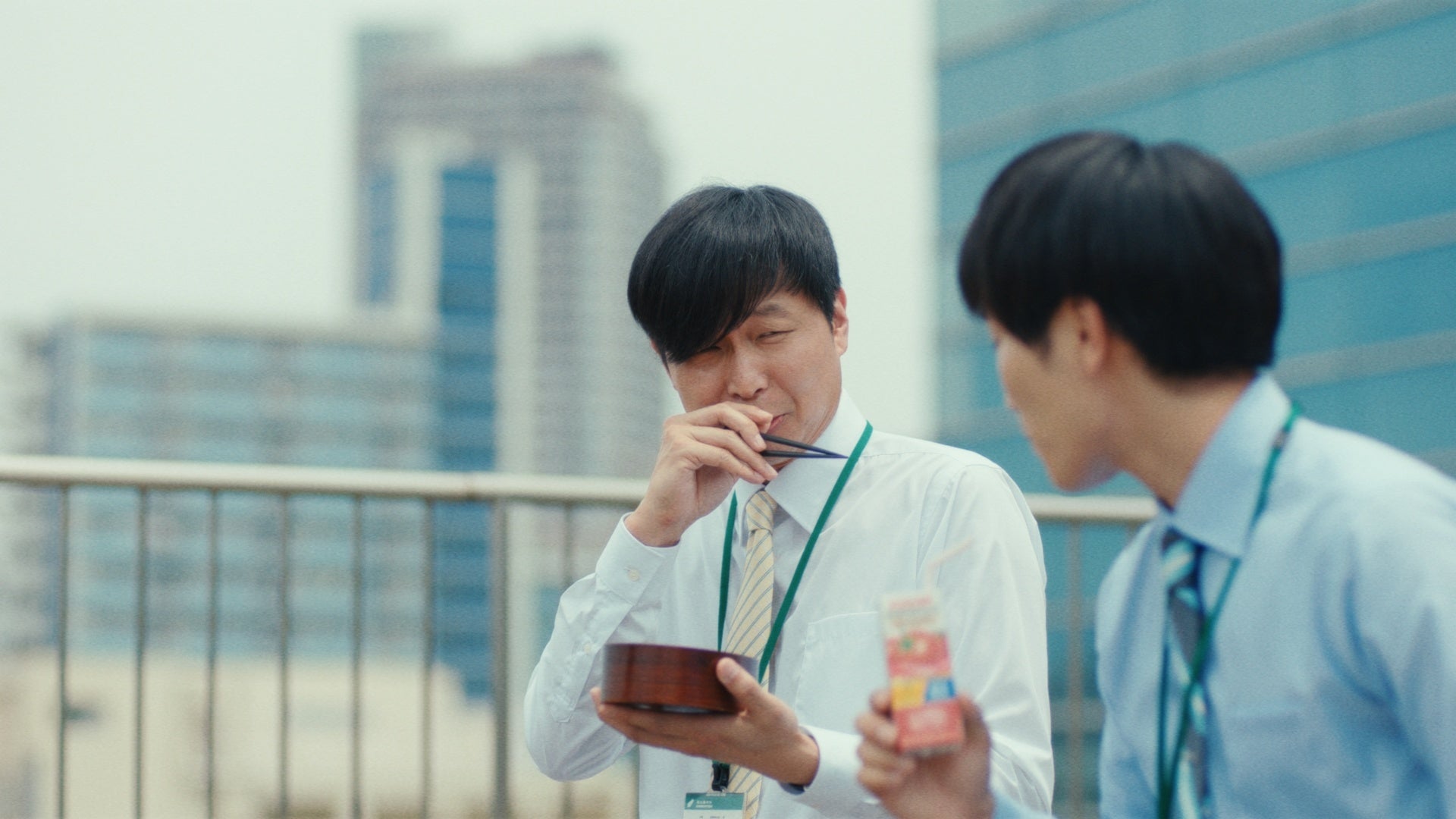 3　山田さん「これ、僕が作った野菜たちなんですよ」