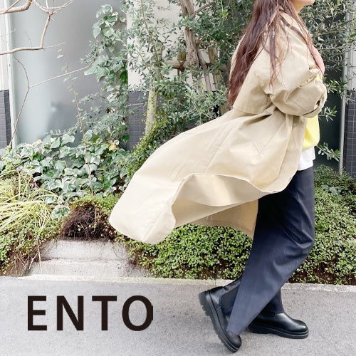 ENTOのトレンチコート