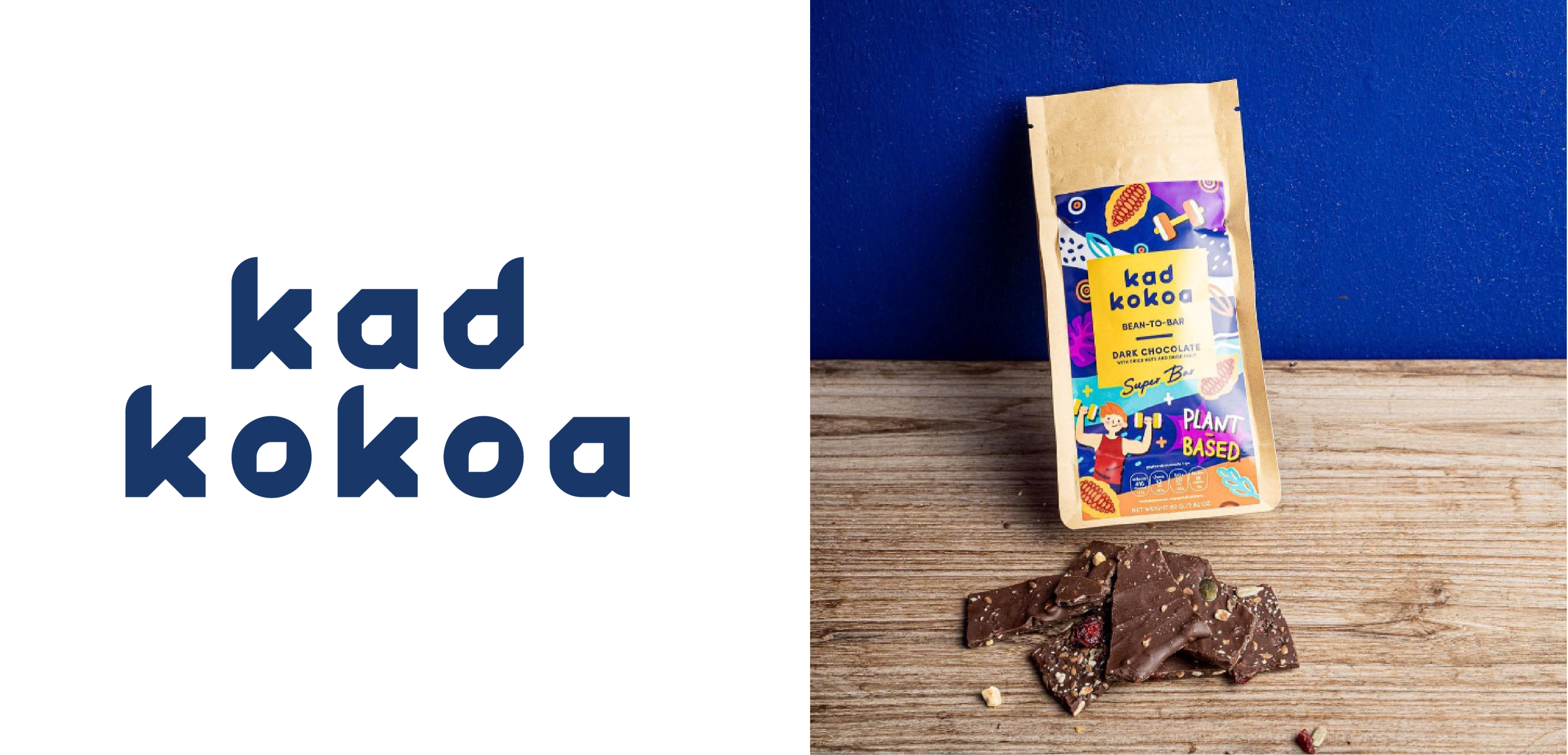 KAD KOKOAロゴと商品イメージ