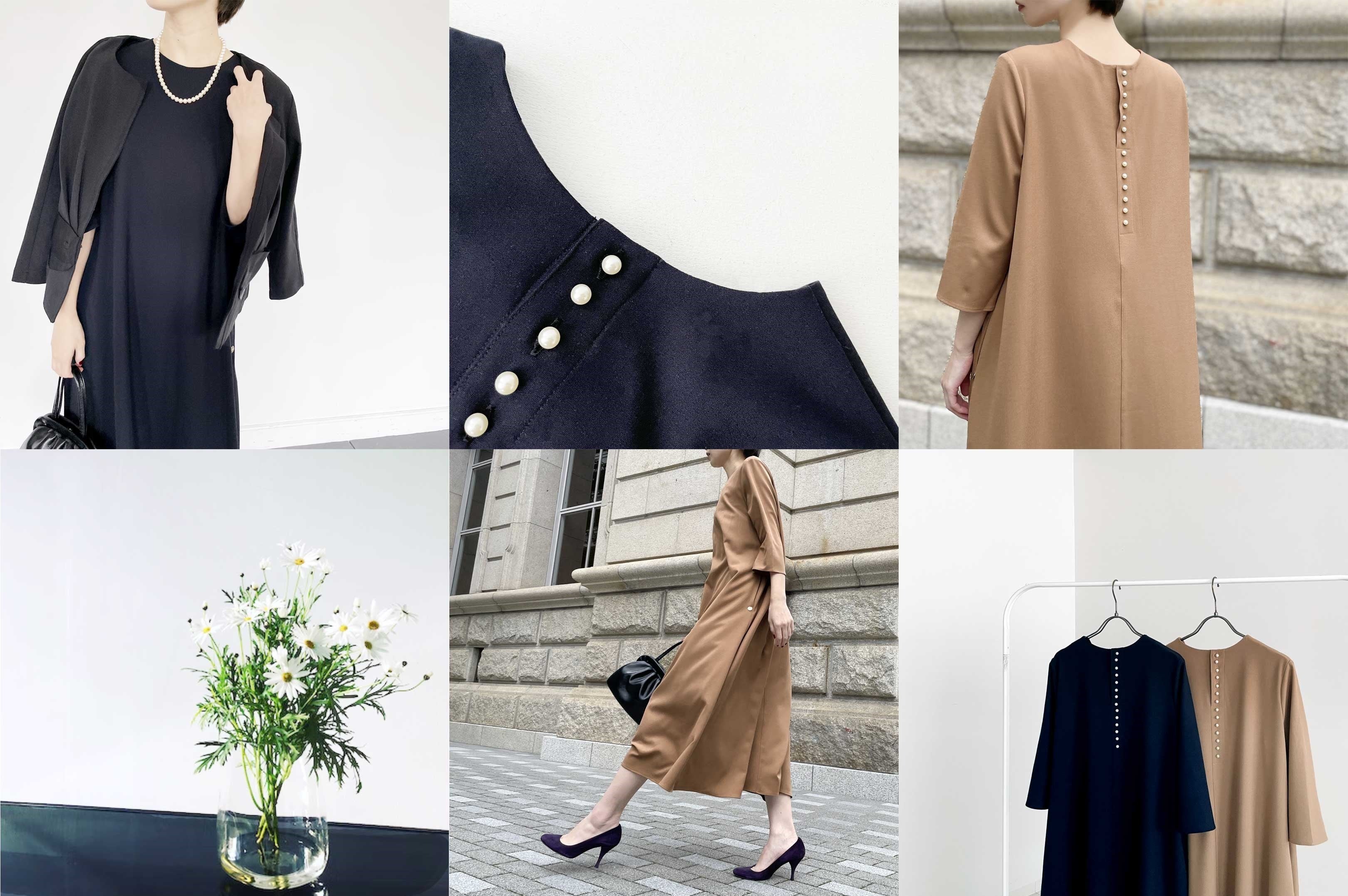 トレコードのバックパールワンピース