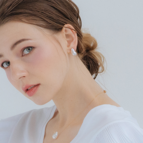 Jew Casバロックパールエアフィットイヤリング