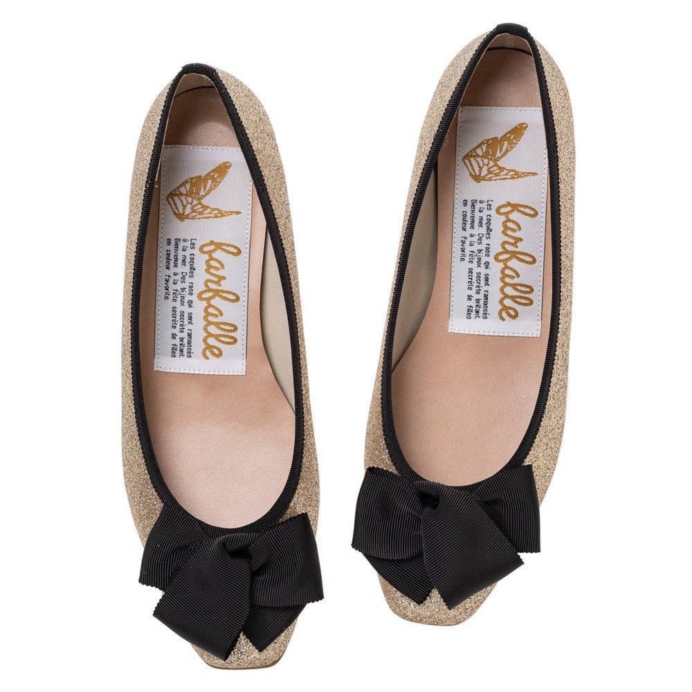 限定【ファルファーレ】ツイストリボングリッターバレエ画像１