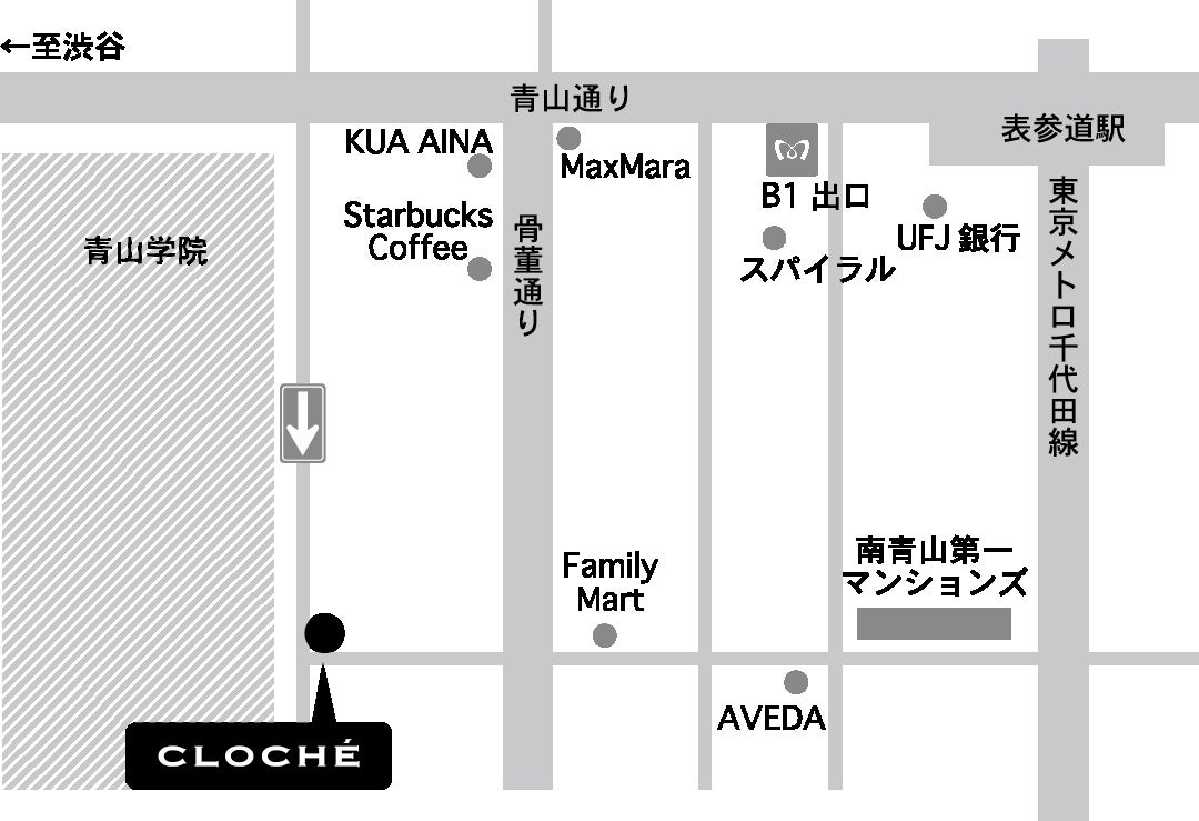 クロシェ青山プレイスMAP