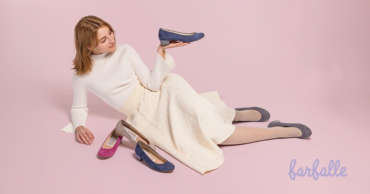 【ファルファーレ】新作シューズ・シープグリッター