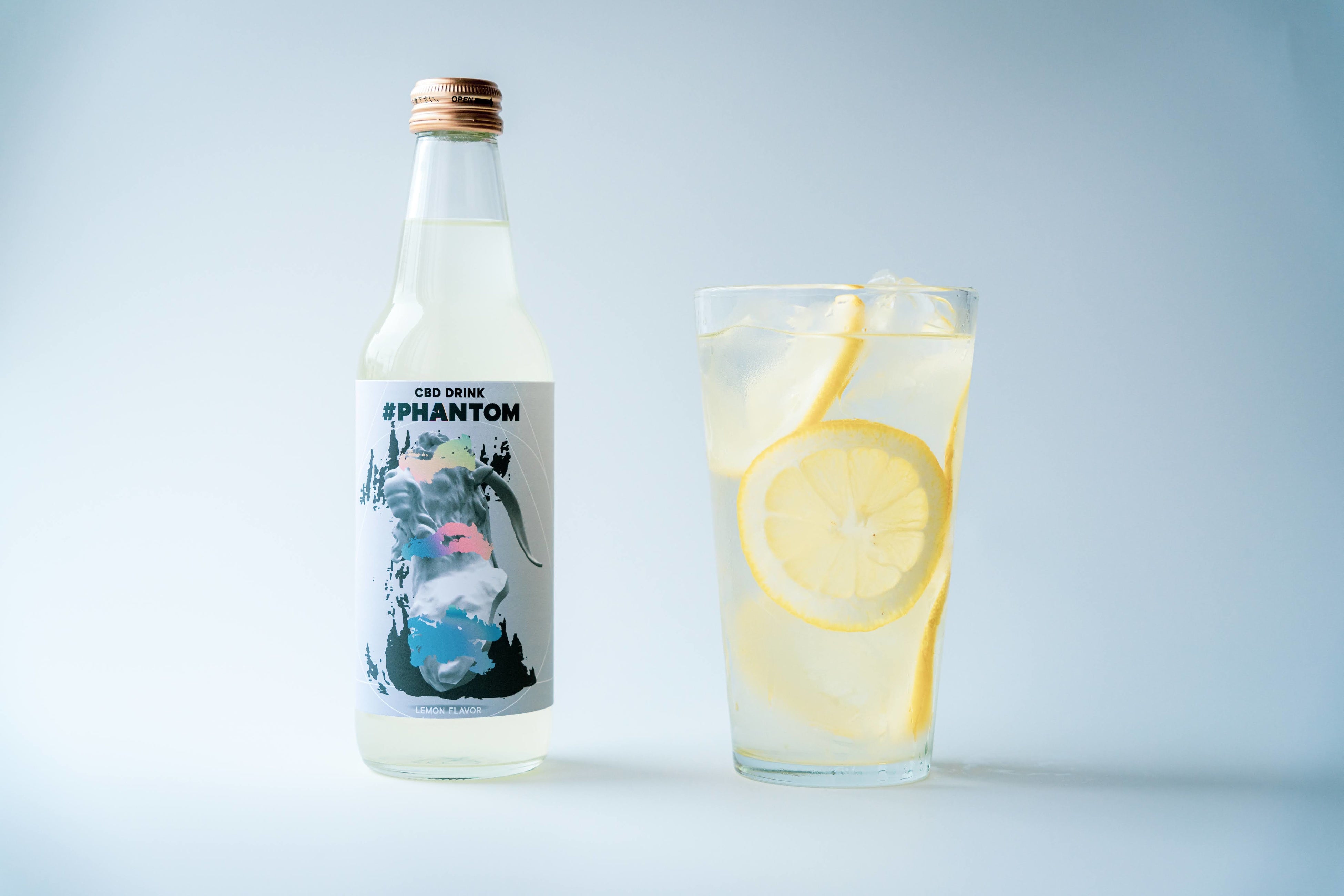 ノンアルコールでも「ほろ酔い」気分！？。CBD配合炭酸飲料