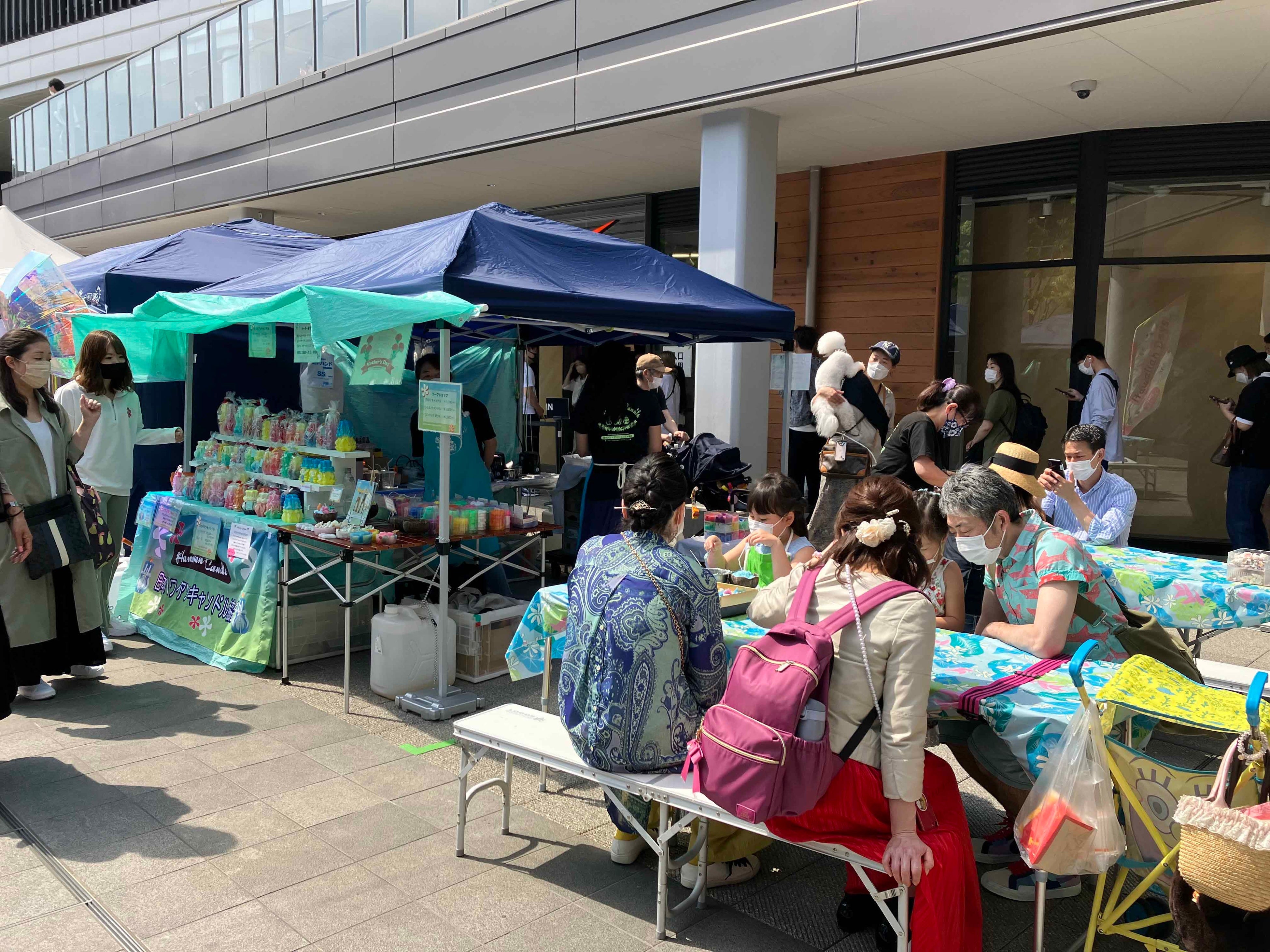 キャンドルワークショップ 昨年開催時の様子