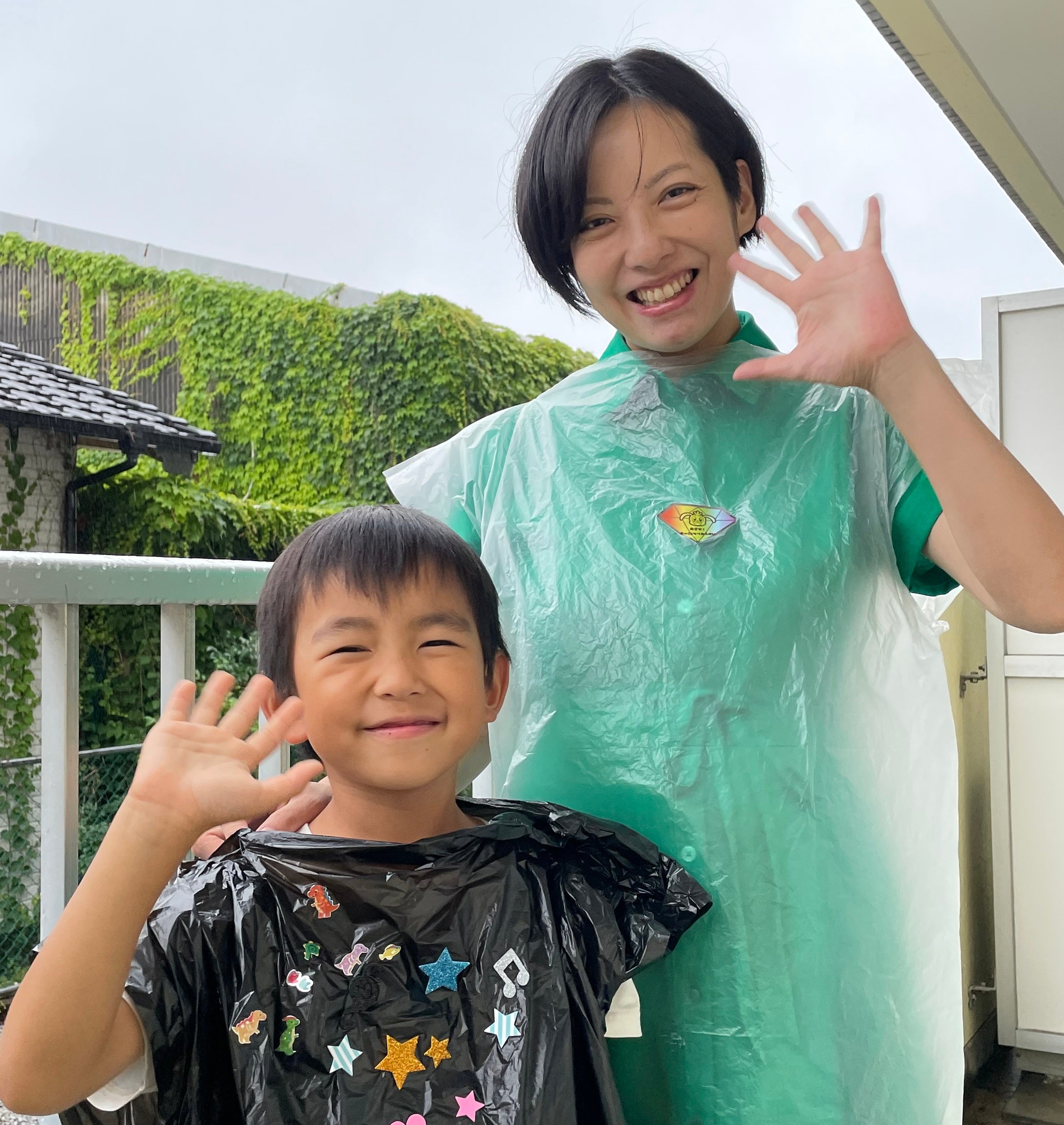 オリジナルポンチョ