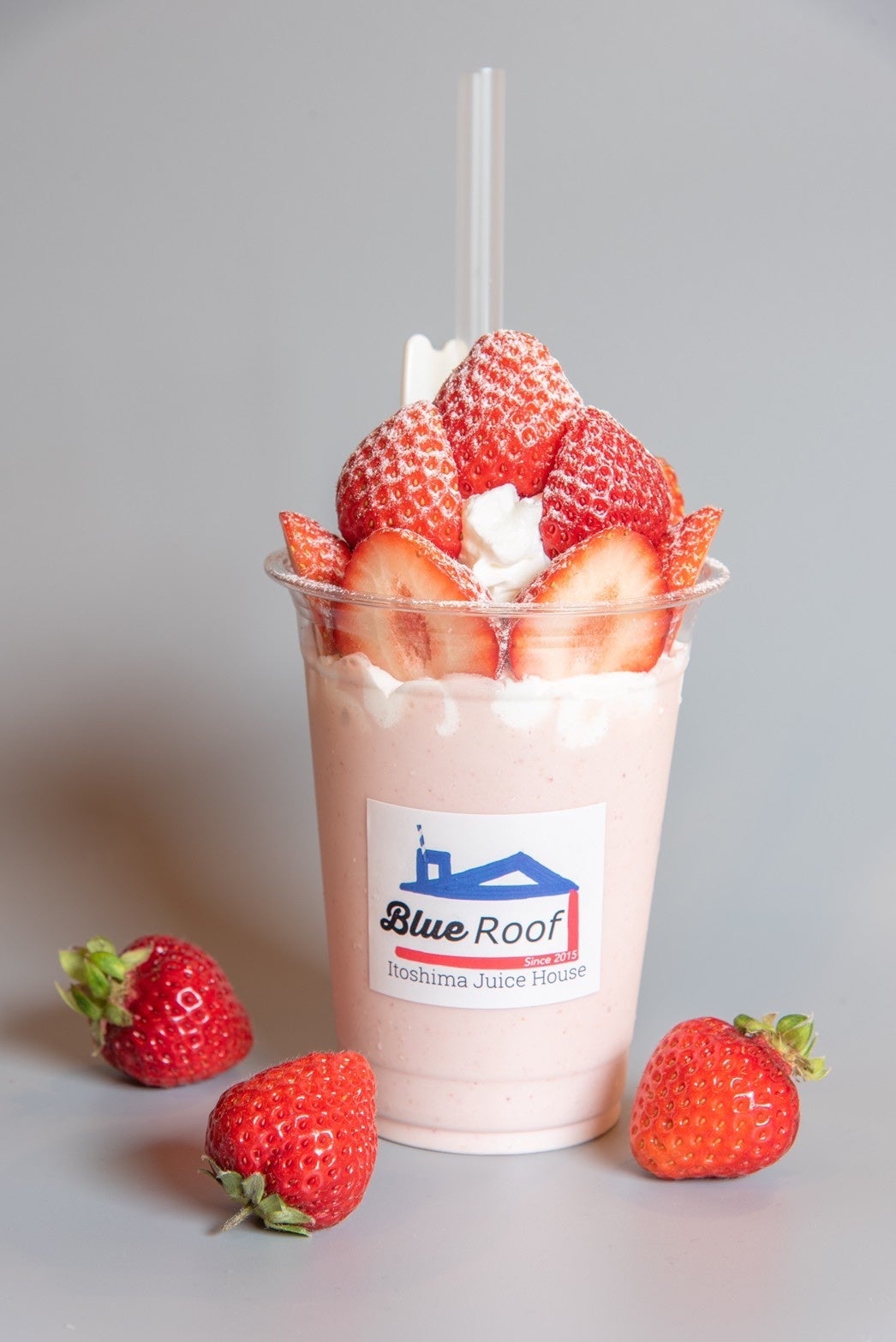 糸島産あまおうを贅沢に使用　『Amaou smoothie(あまおうスムージー）』を販売開始