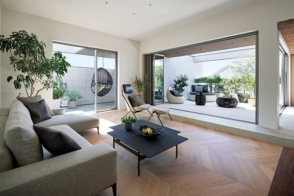 解放感ある大開口