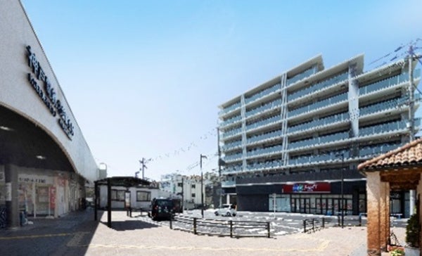 再開発と合わせ駅前広場整備