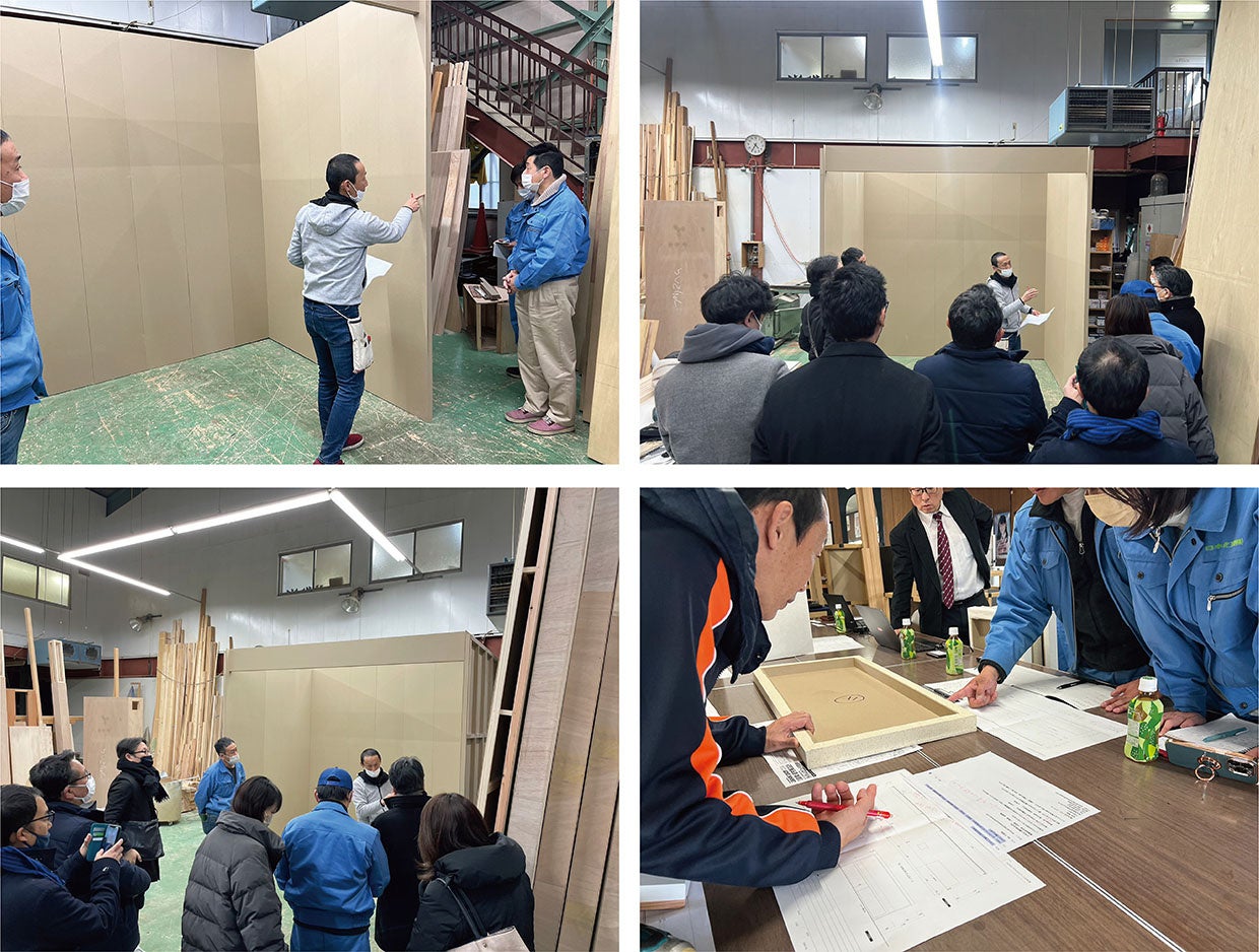 事前製作　打ち合わせの様子