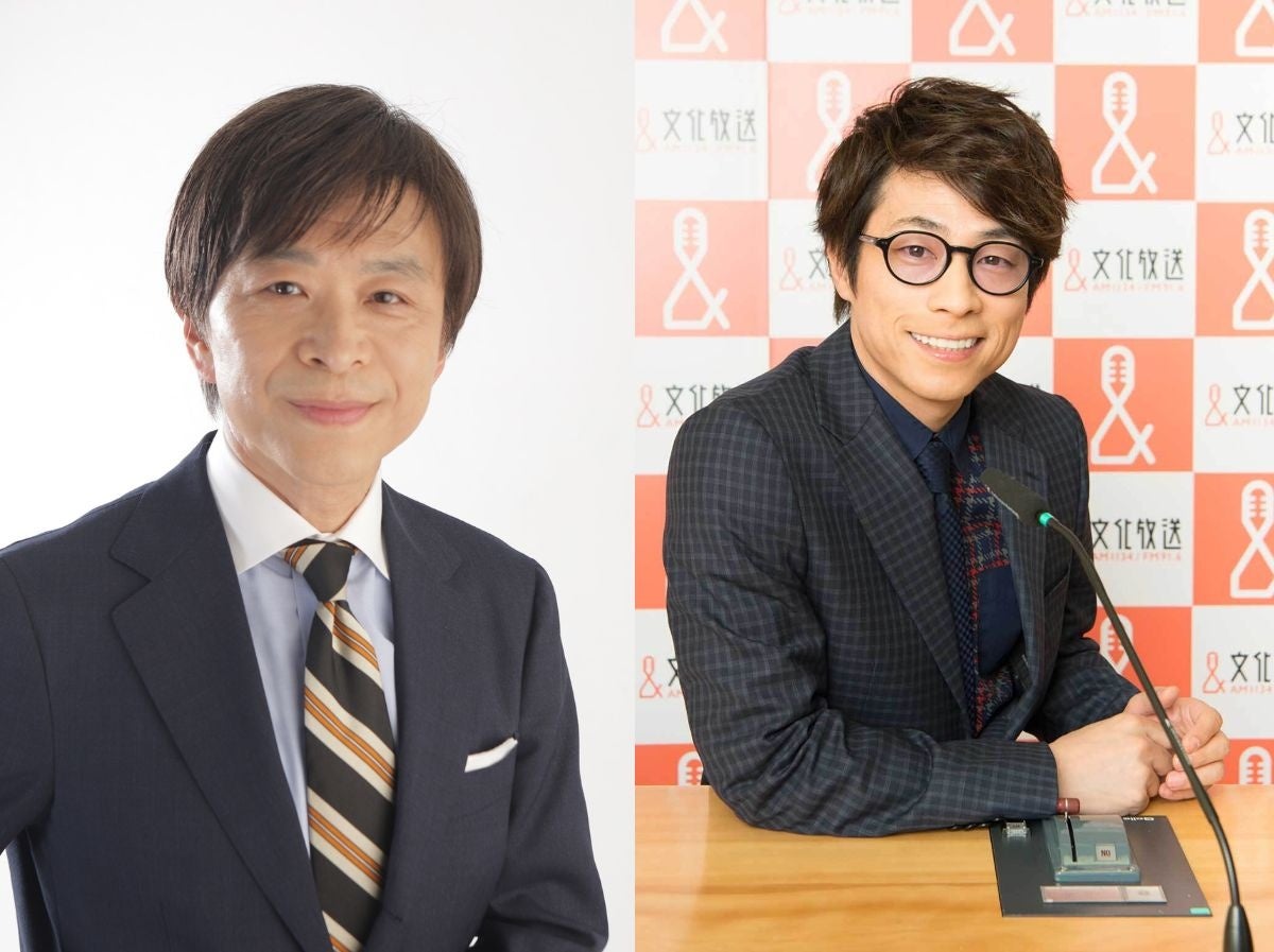 左から）武田真一、田村淳