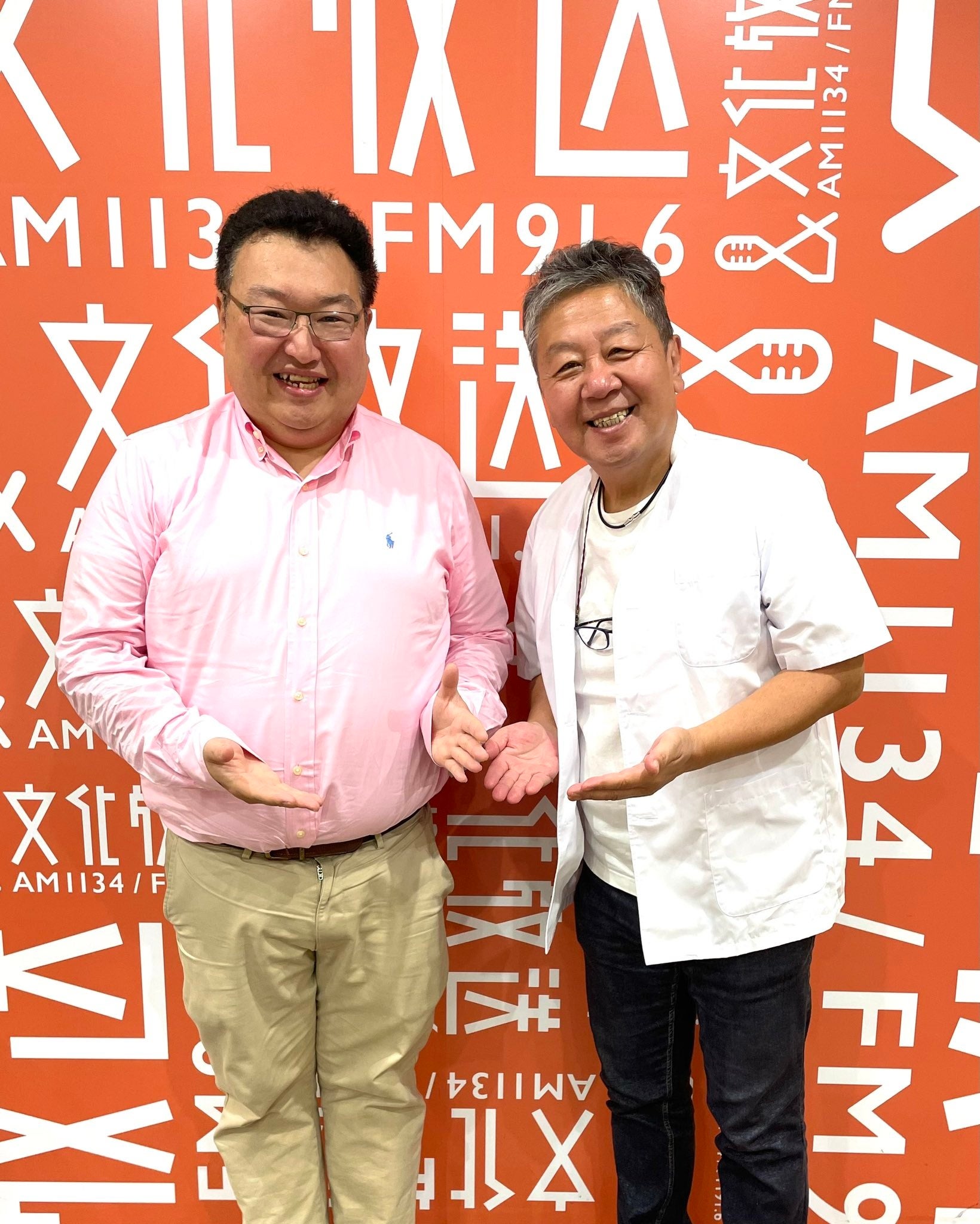 左から）鳥海高太朗、野村邦丸