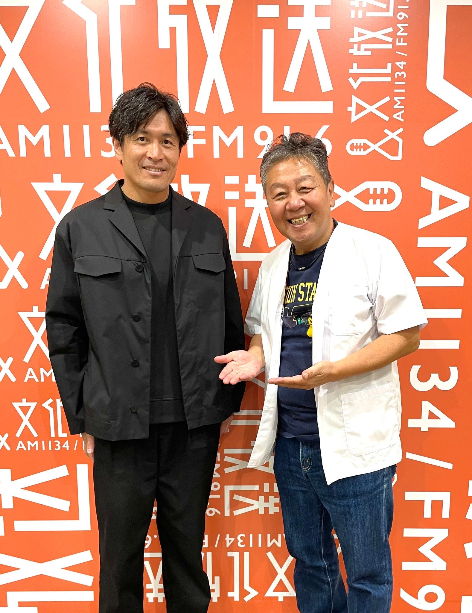 左から）大畑大介、野村邦丸