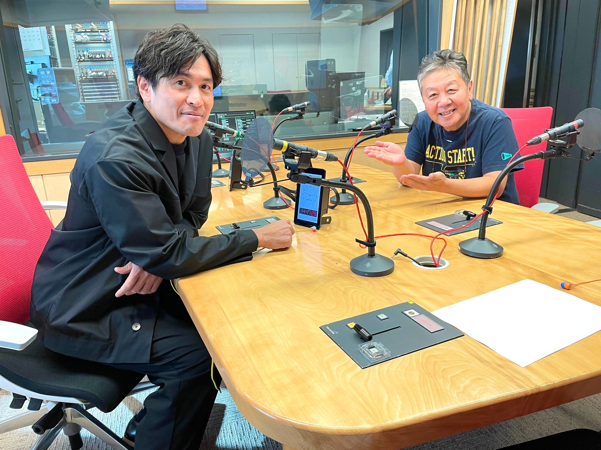 左から）大畑大介、野村邦丸