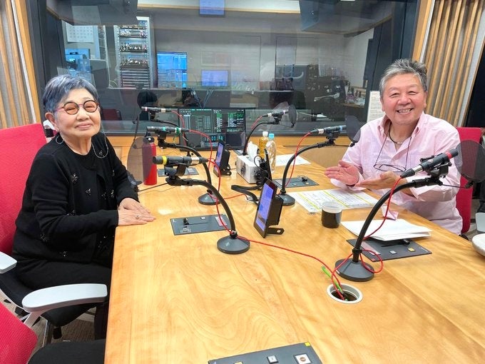 左から）泉ピン子、野村邦丸