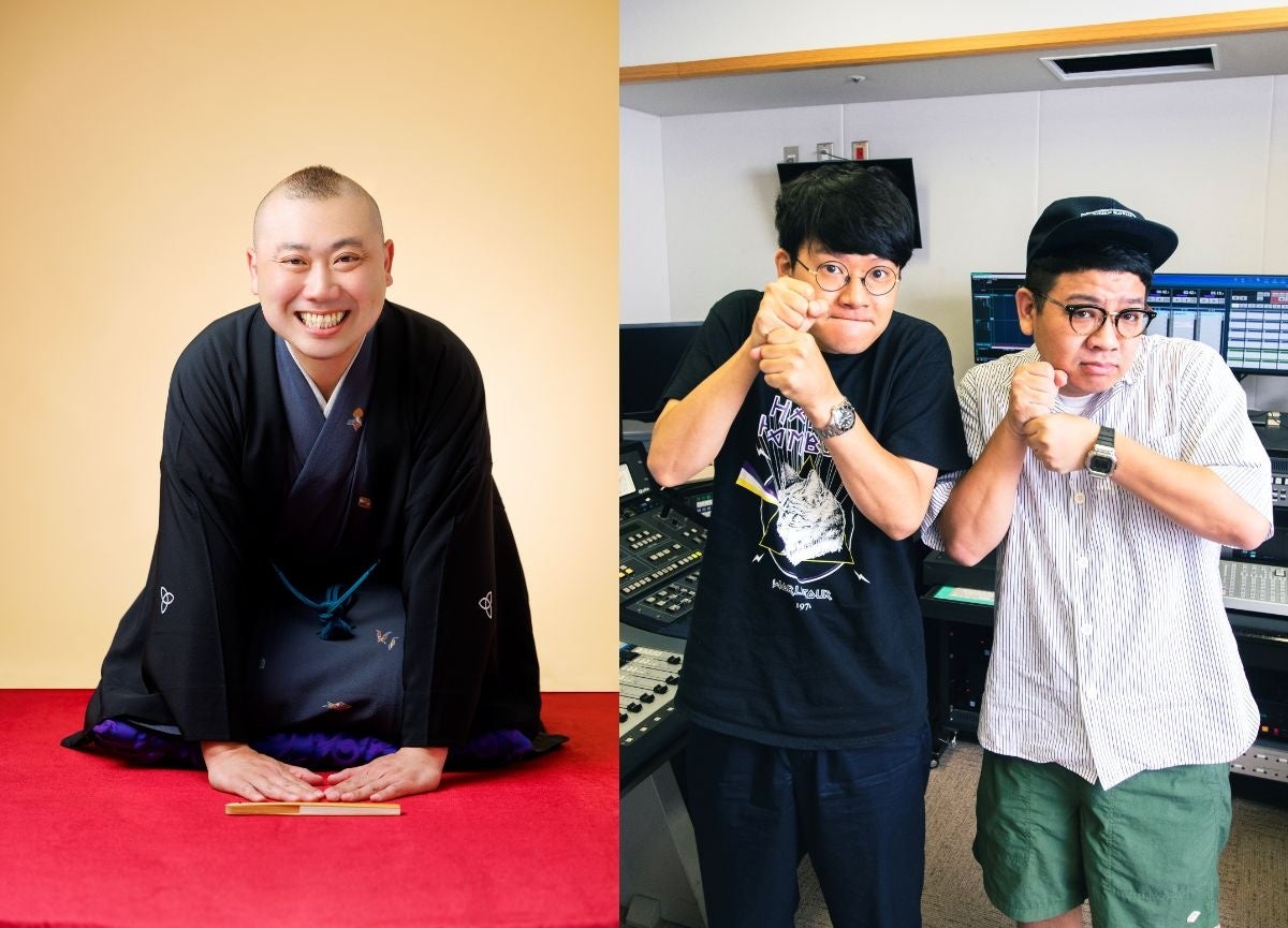 桂宮治、ミキ(左から亜生、昴生)
