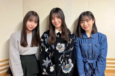左から）渡辺莉奈・小坂菜緒・正源司陽子