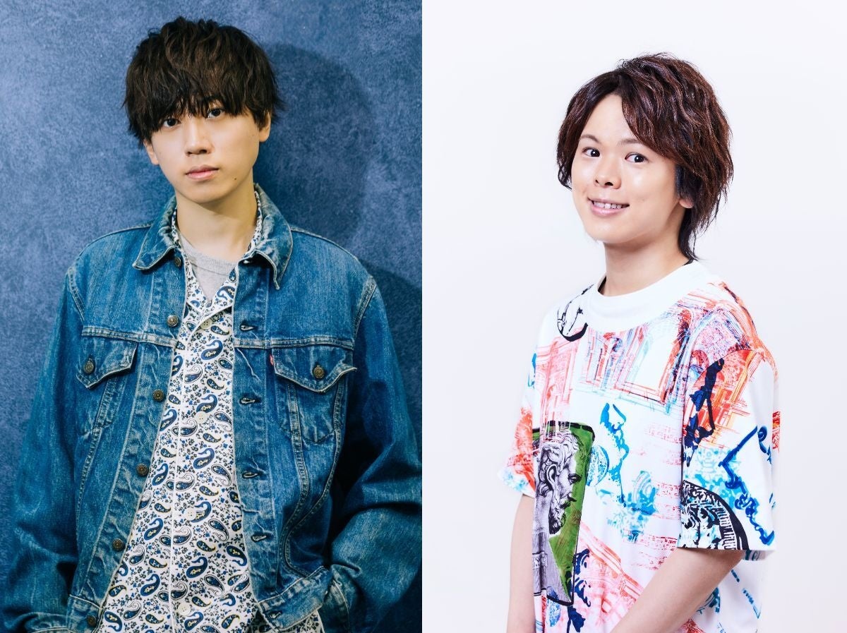 初回パーソナリティ　 左から）梶原岳人、村瀬歩