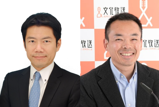 槇嶋範彦アナ、高橋将市アナ