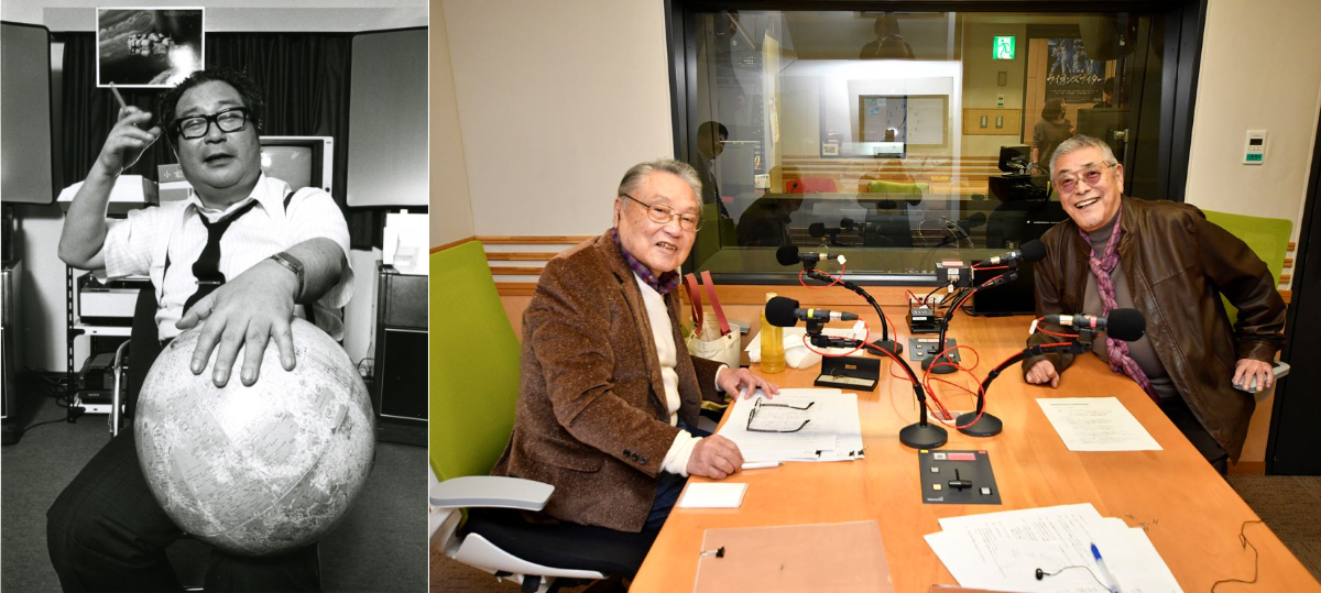 写真左から）小松左京／伊東四朗、中尾彬