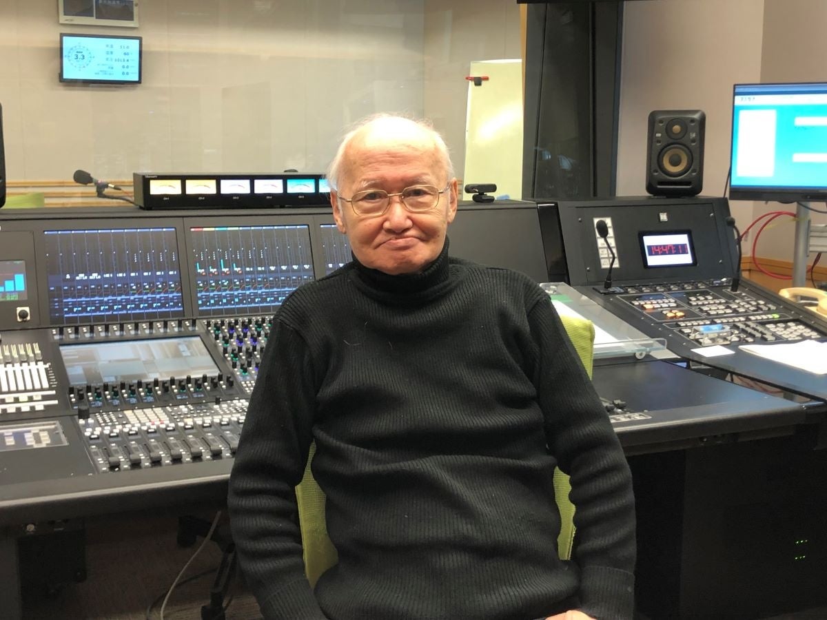 『象のRadio～キャンティの時代』 収録時の川添象郎氏