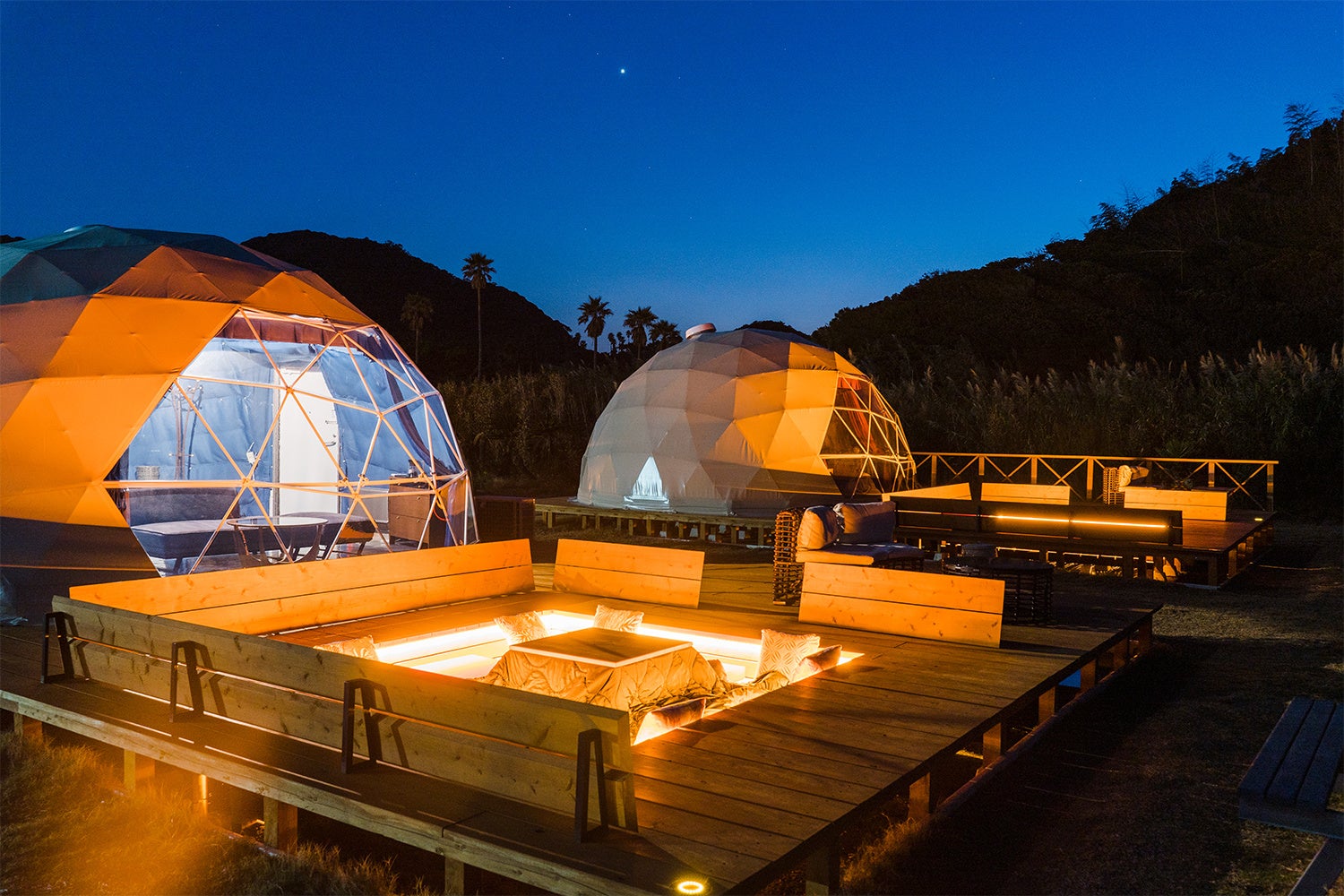 オーシャンドーム  こたつあり