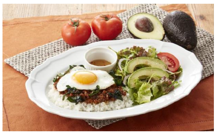 【NIKUVEGE タイ風スパイシーライスプレート】　