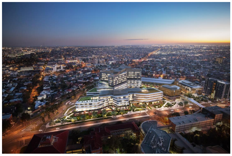 【現在建設中の病院 PPP 事業完成イメージ図】